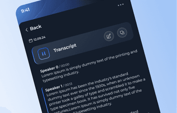 Transkrypcja nagrań