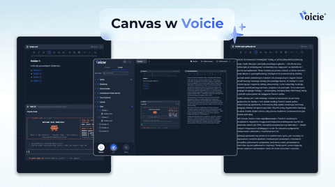 Canvas w Voicie - nieskończona tablica online z agentami AI, terminalami i plikami z dysku