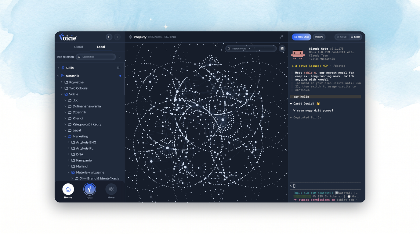 Knowledge graph: build a second brain with an AI agent | Voicie